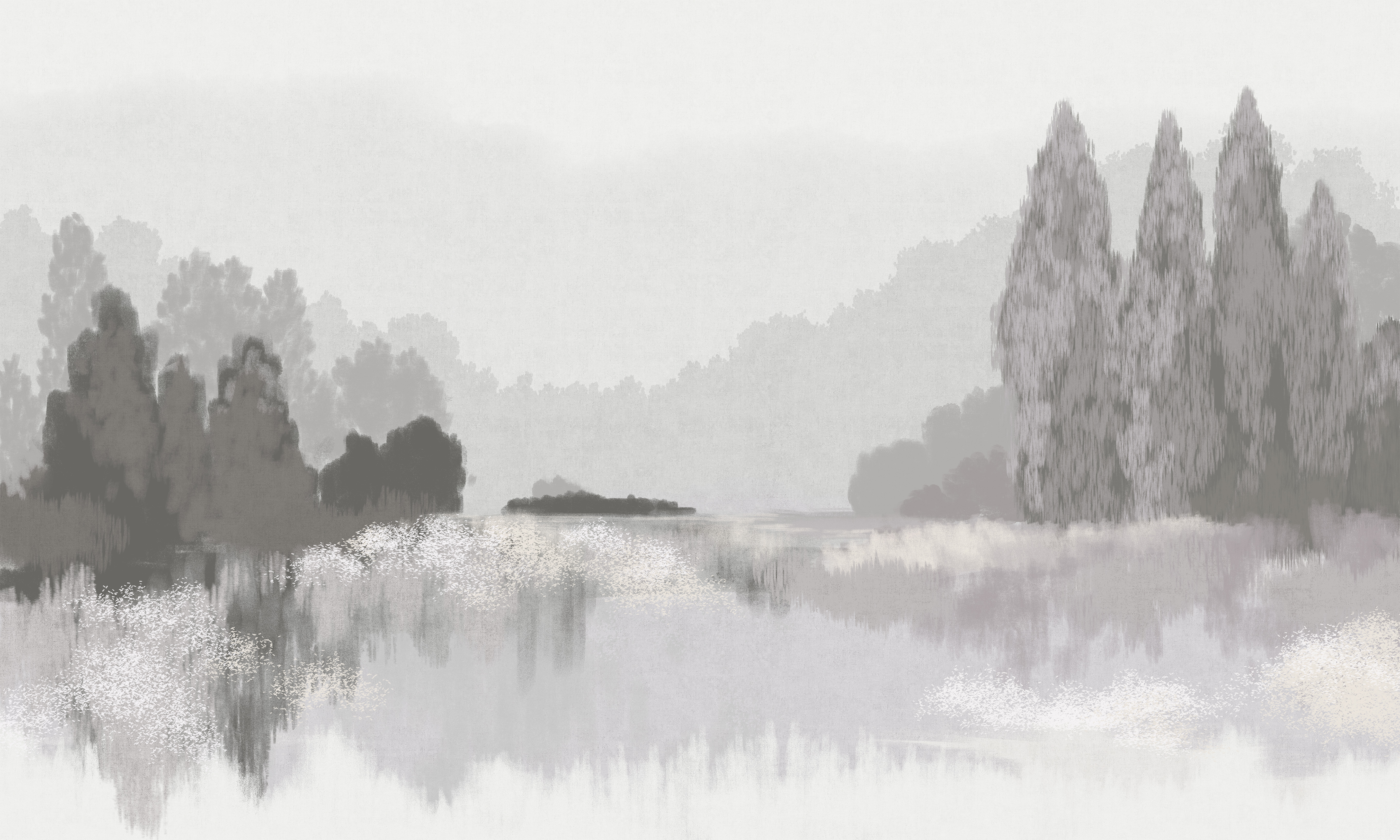 Панно Loymina Пейзаж 2 Амурский лес ART22 011 3×5